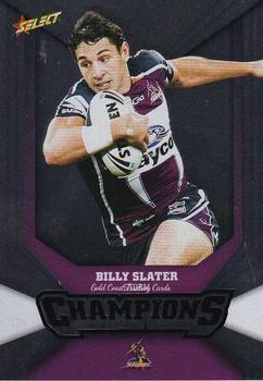 2011 NRL Champions - Silver Parallel #SP87 Billy Slater Front